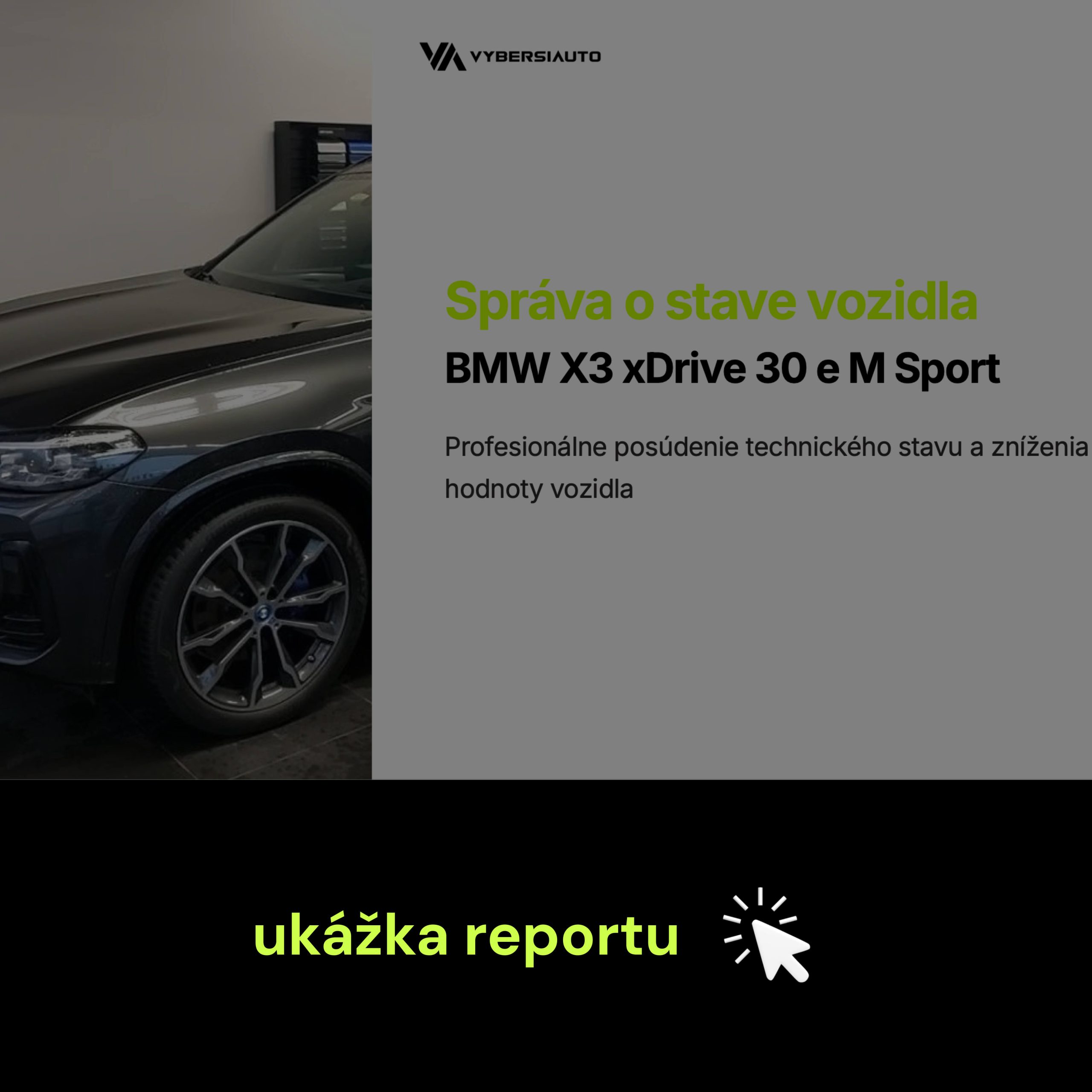 Ukážka reportu z overenia auta v zahraničí